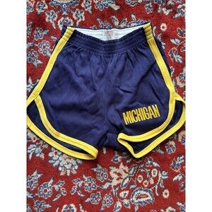 VTG Dodger Sportwear University Of Michigan Athletic Shorts Size S (28-30) NWOT